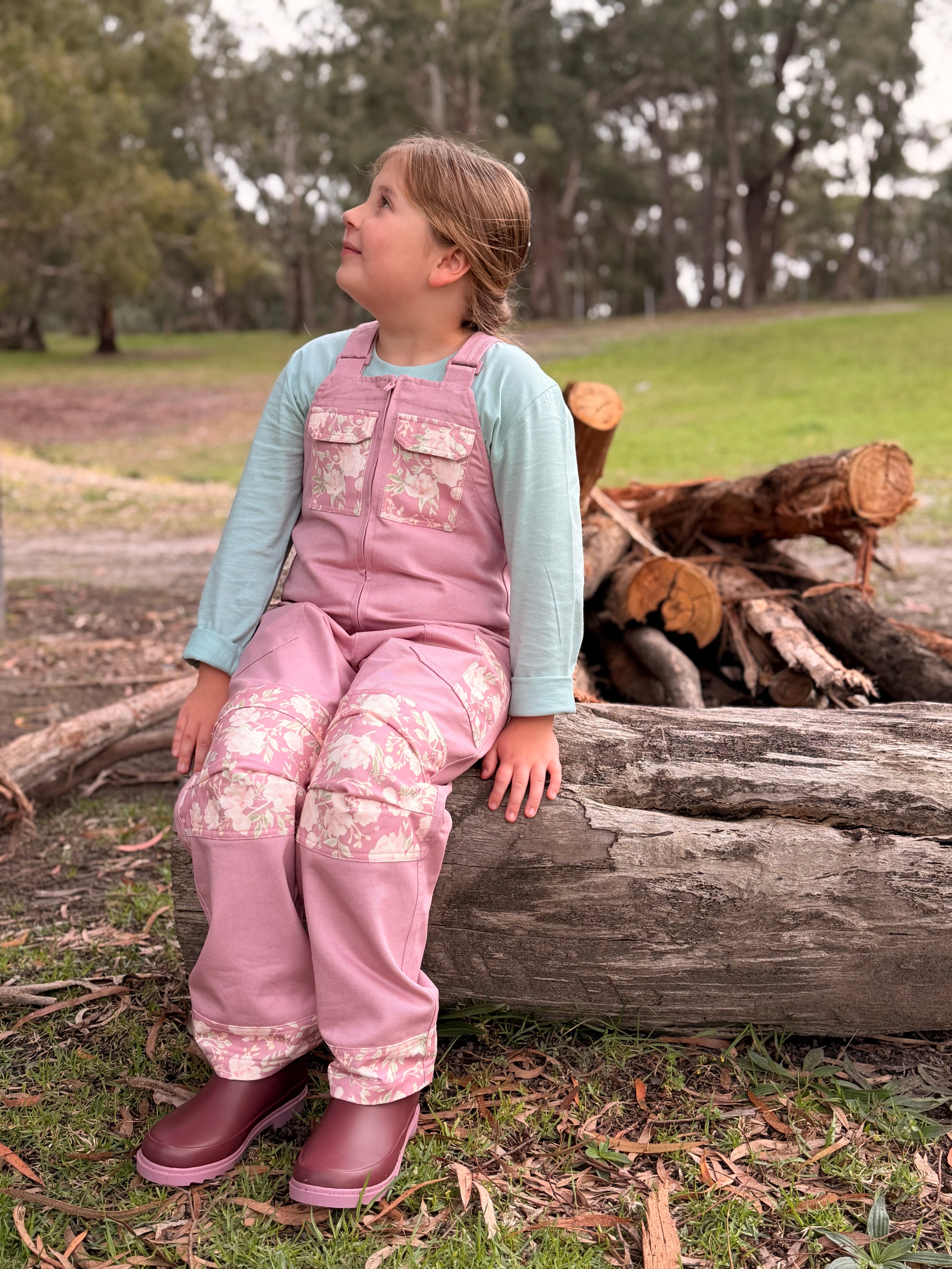 Lil’ Posy Dungarees
