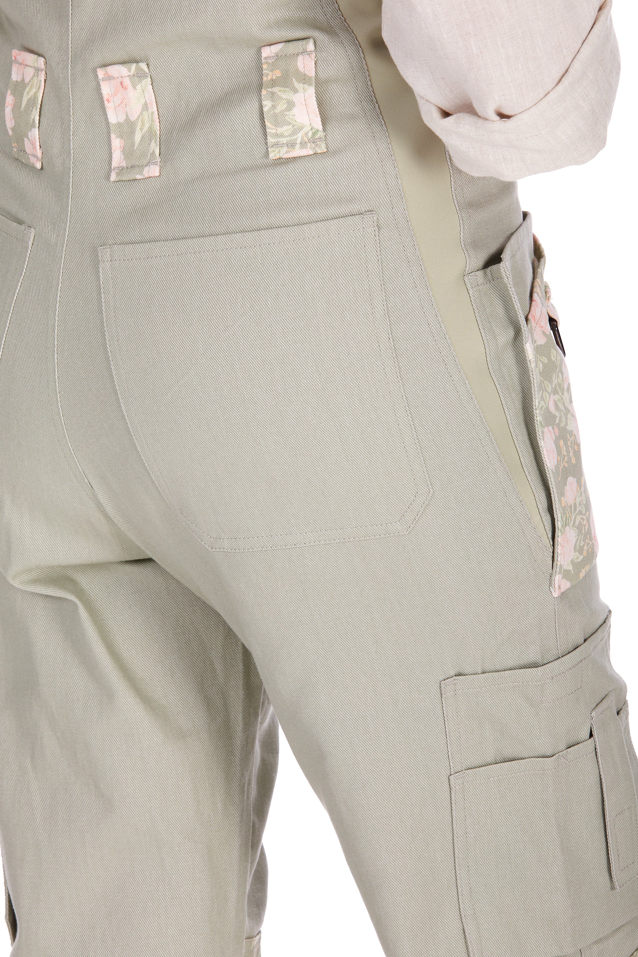 Peony Patch Dungarees