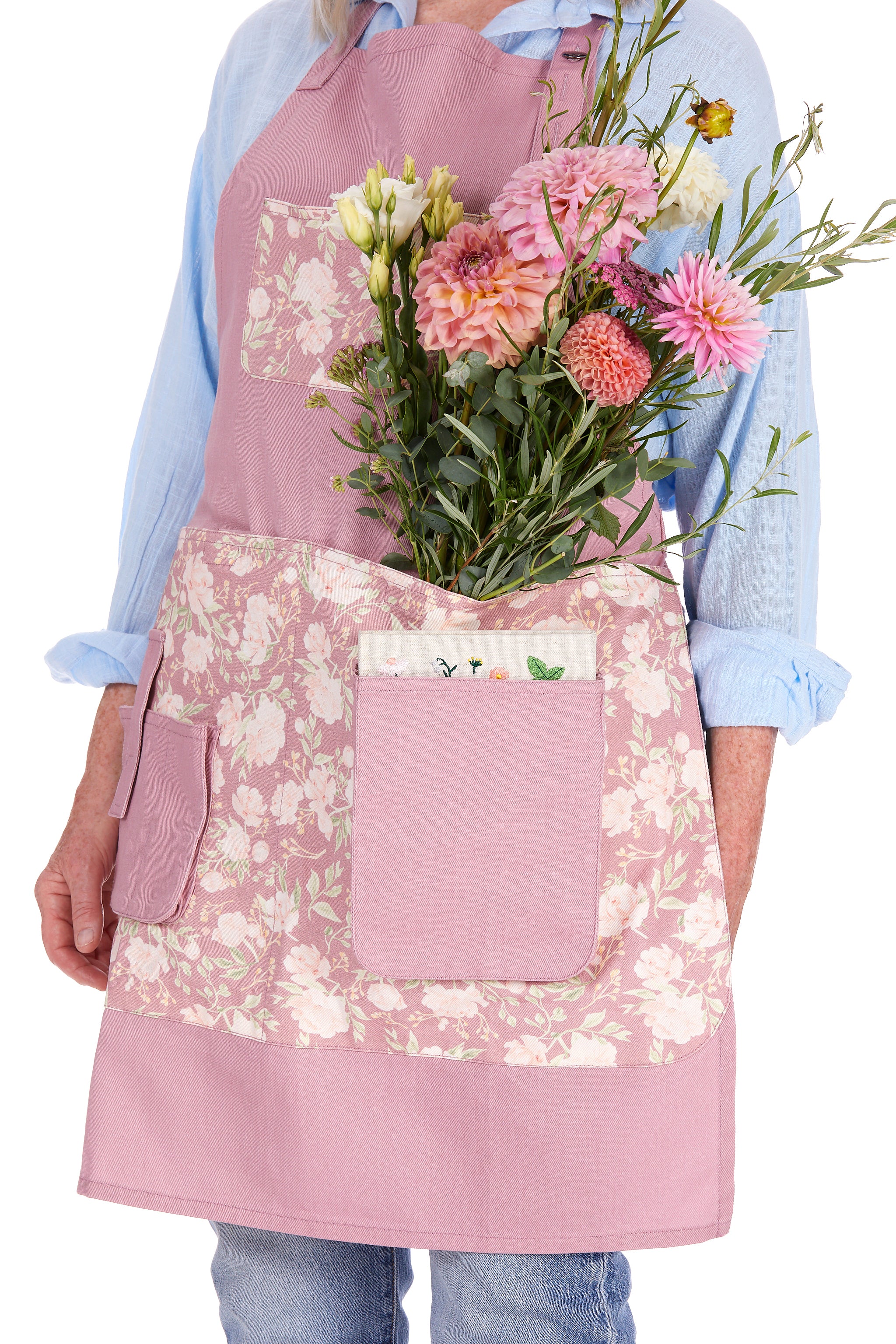 Peony Posy Apron