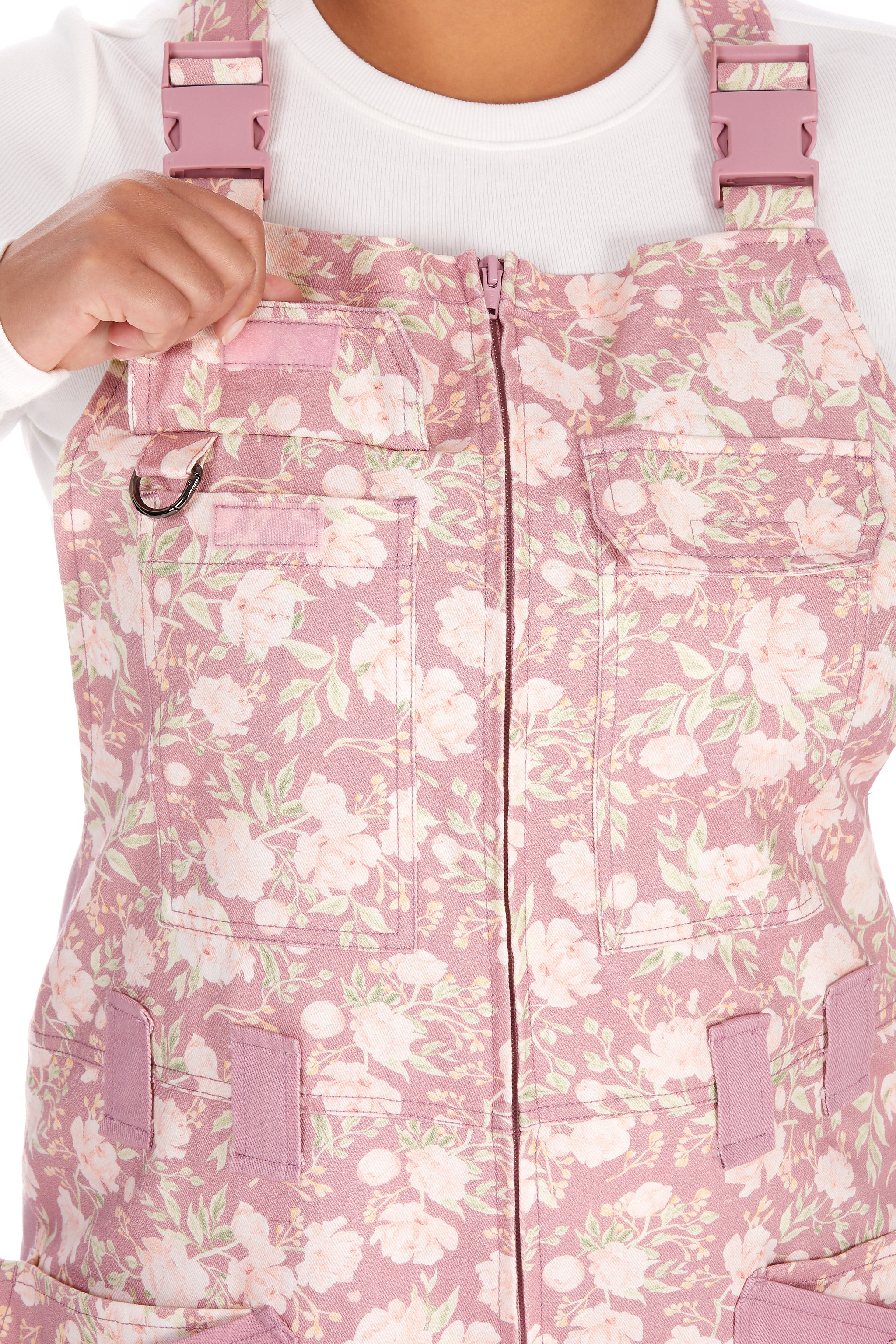 Peony Blossom Dungarees