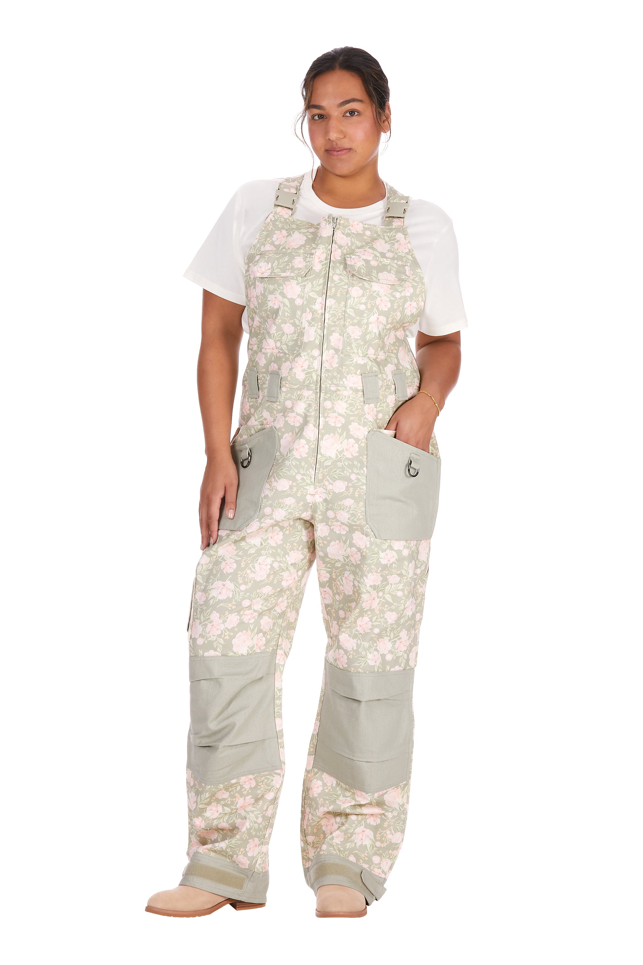 Peony Meadow Dungarees